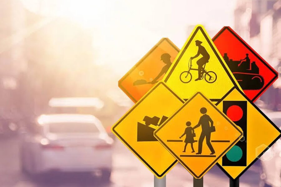 cycle safety signal